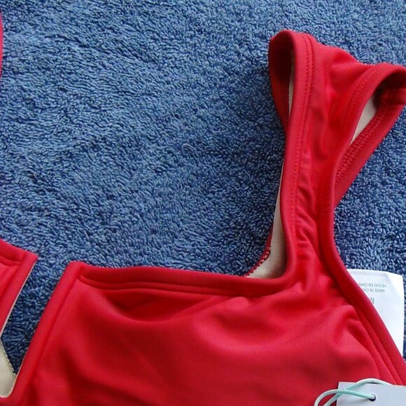 Kona Sol Women's One Piece Swimsuit Tummy Control U-Wire Low Back S,M,L,XL - Picture 10 of 16